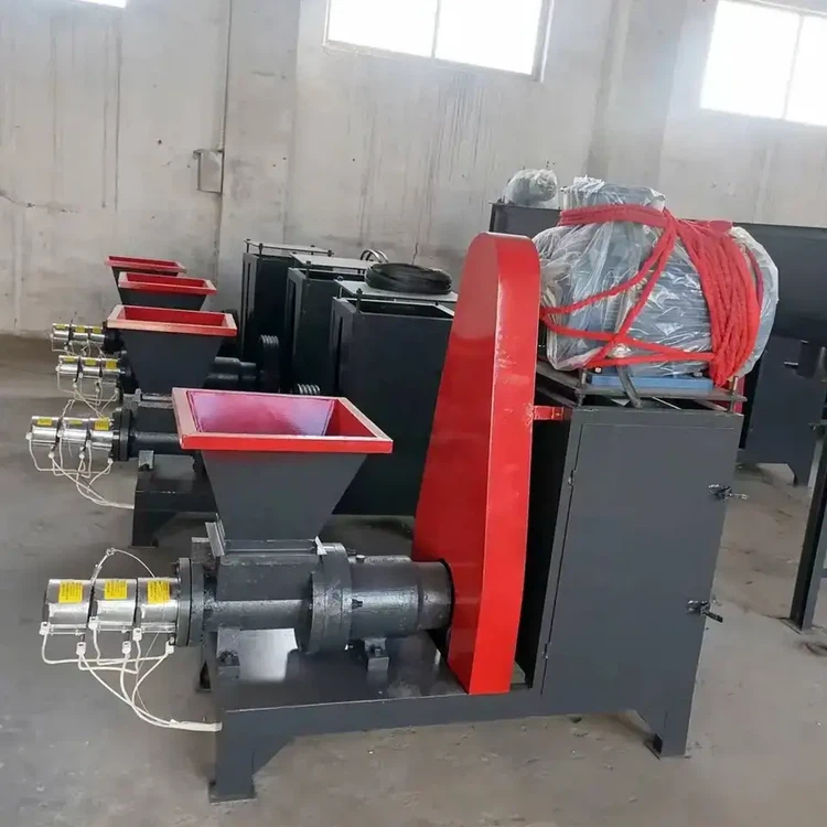 Precise wood briquette making machine Precise wood briquette making machine