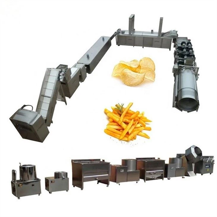 Automatic Frozen French Fries Production Line