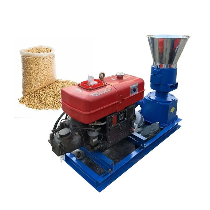 Compact Small Animal Feed Pellet Machine