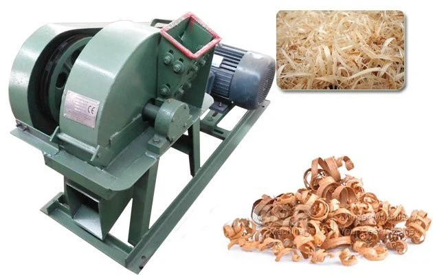 Tree Wood Shaving Machine