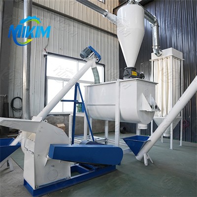 Duck feed pellet production line Duck feed pellet production line